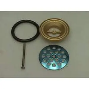 Viega simplexplug 6/4" met rooster 107673 zonder koppeling 7121