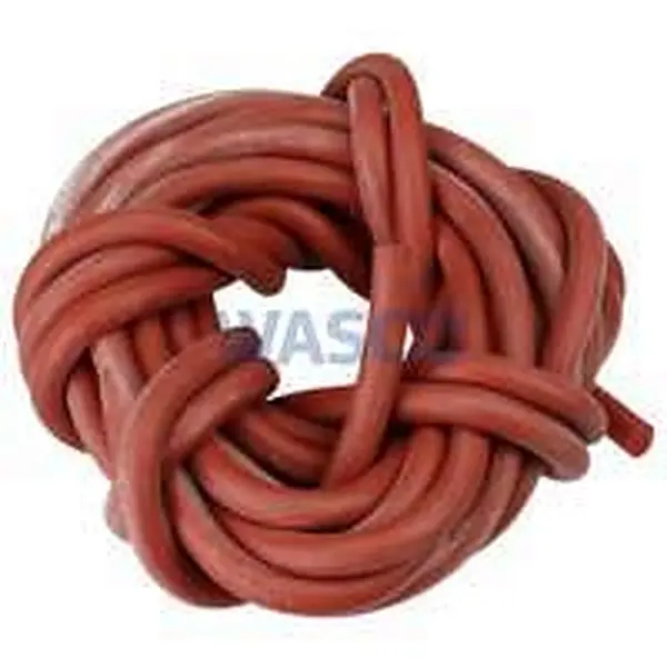 Remeha rondsnoer Ø 7 mm siliconen rood l= 5 m
