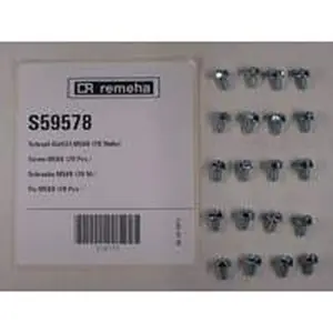 Remeha schroef DIN933 M5x8 20 stuks