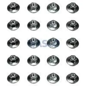 Remeha moerflens M6 20 stuks
