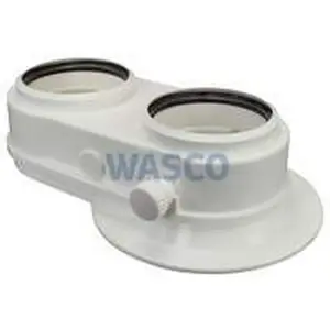 Remeha adapter rookgasafvoer/luchttoevoer 2x 80 mm Calenta (Ace) Calora