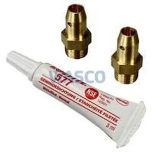Remeha drukmeetnippel 1/8" inclusief Loctite 2 stuks