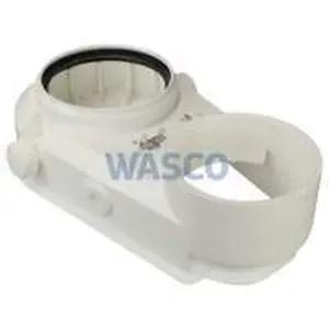 Remeha adapter rookgasafvoer 2 x 80 mm voor Tzerra (Ace/Plus)