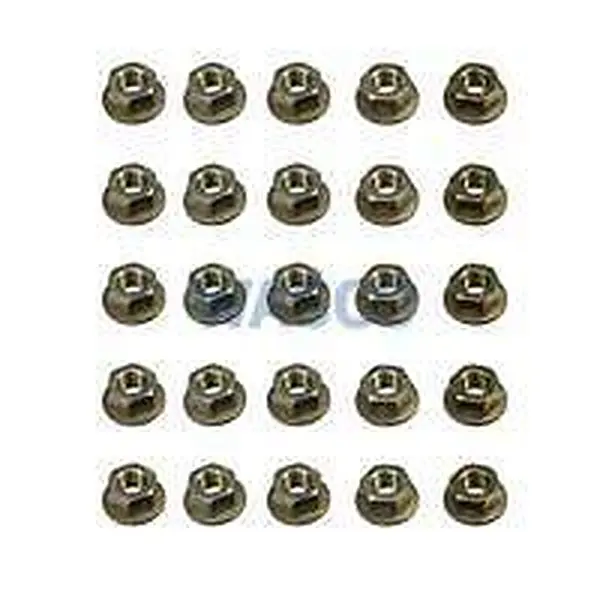 Remeha moer zeskant M8 25 stuks