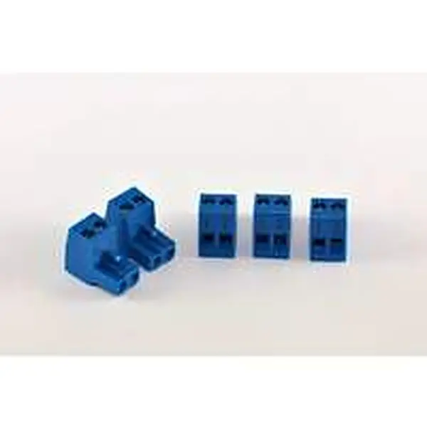 Nefit afsluitklem 2-polig blauw