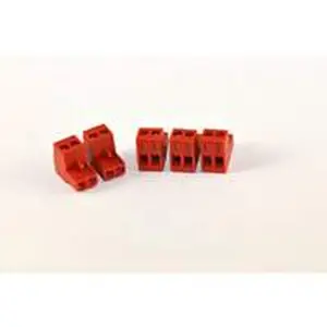 Nefit afsluitklem 2-polig rood