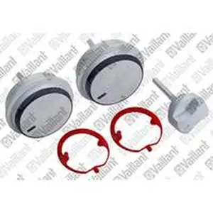 Vaillant knops wit set 3 stuks
