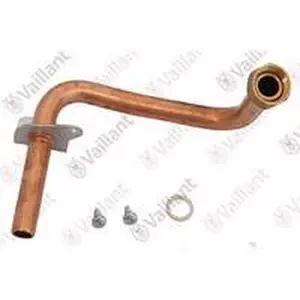 Vaillant gasleiding, onder