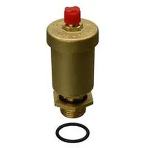 Ferroli automatische ontluchter 3/8" + verloop 3/8-1/2"
