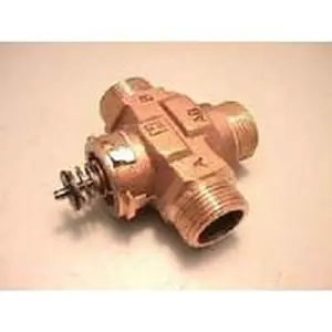 Atag driewegklephuis messing 1" VC8010