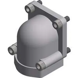 Eco Heating haakse flens voor VR4615 gasklep S003.500.006
