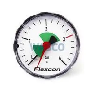 Rendamax manometer 1/4 0-4 bar oud nr.: ROM025