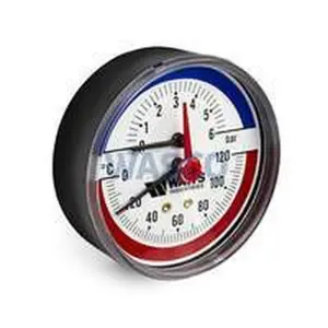 Rendamax thermometer manometer 20-120c 6bar oud nr.: ROT100