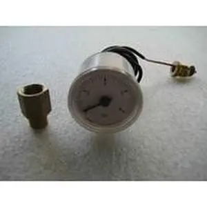 Rendamax manometer 1/4" 0-8 bar oud nr.: ROM065AS