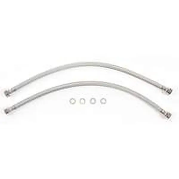 Inventum set flexibele slangen 30CM 2X 3/8"