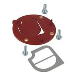 Itho Daalderop terugslagklep (set) rood