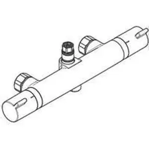 Hansgrohe losse opbouw thermostaat tbv showerpipe chroom