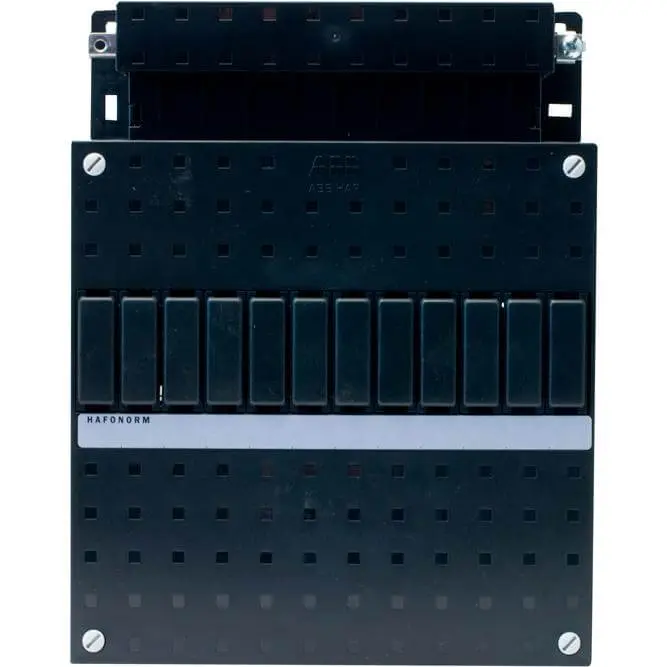 ABB Hafonorm Installatiekast Lege kast incl DIN-rail HLD22