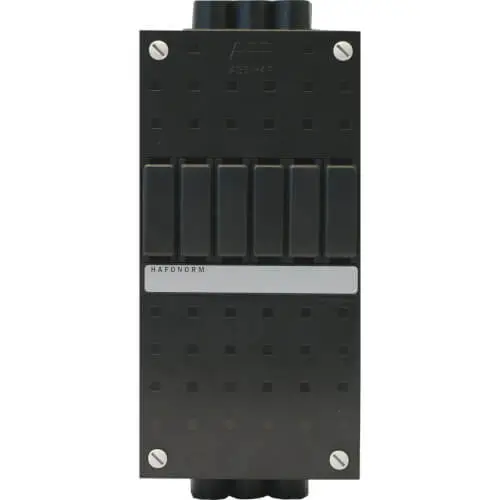 ABB Hafonorm Installatiekast Lege kast incl DIN-rail HLD22