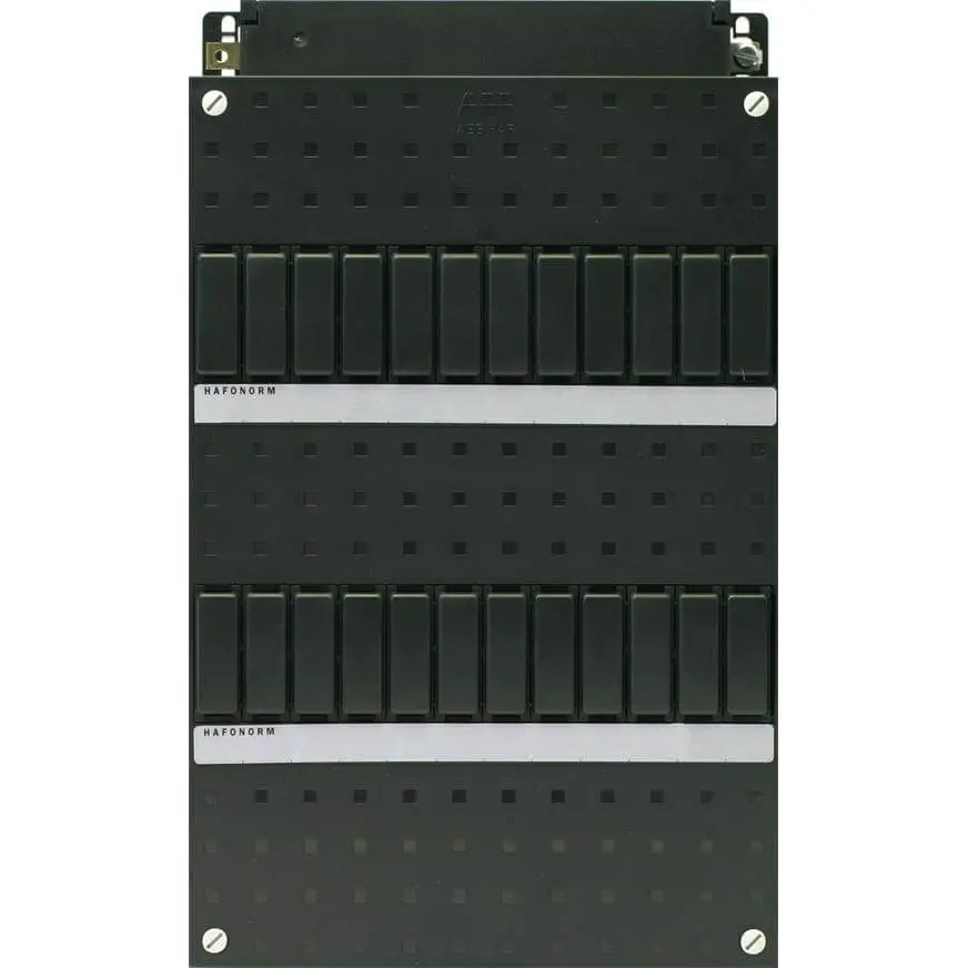 ABB Hafonorm Installatiekast Lege kast incl DIN-rail HLD33