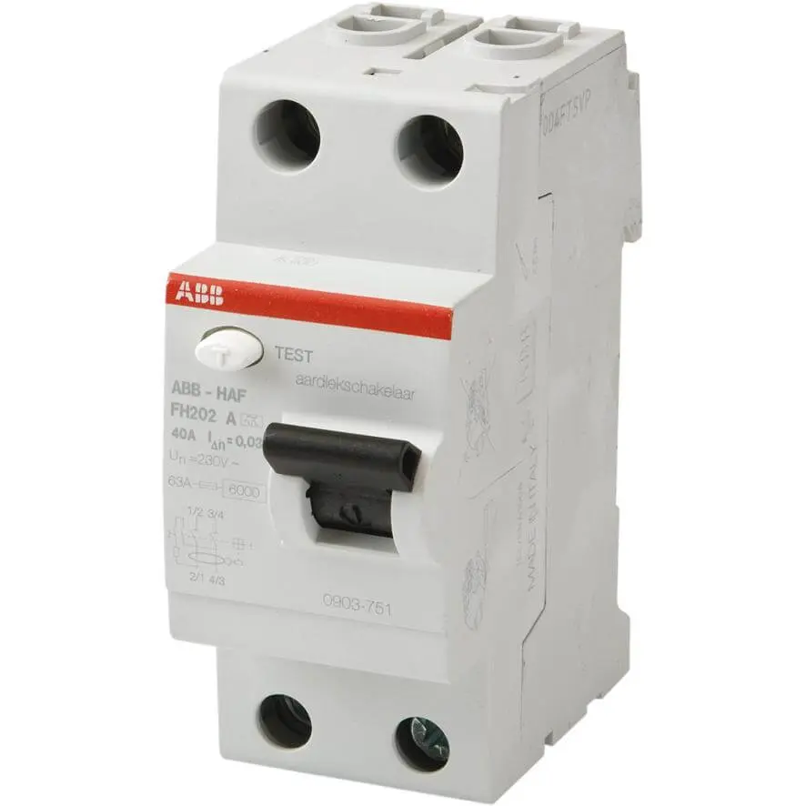ABB Hafonorm Aardlekschakelaar 2P 40A 30 mA