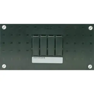 ABB Hafonorm Lege kast, voorzien van 70mm sleuf (6929.500)