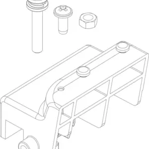 Bosch expansievat houder