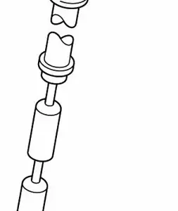 Bosch anode Junkers t.b.v HRVW 75 1 1/4"