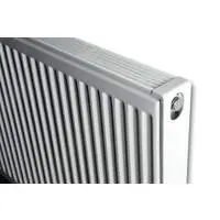 Brugman Compact 4 paneelradiator, type 11, l= 2000 mm, h= 400 mm, 1332 Watt, incl. montageset