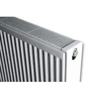 Brugman Compact 4 paneelradiator, type 22, l= 400 mm, h= 500 mm, 580 Watt, incl. montageset