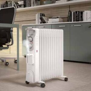 Olimpia Splendid Caldorad Humi 9 oliegevulde radiator met luchtbevochtiger 2000 W