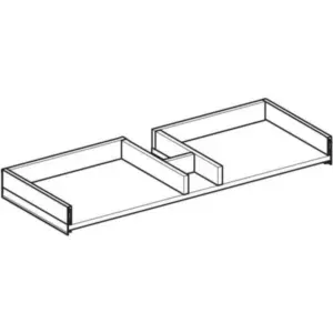 Geberit bovenste schuiflade voor onderkast voor wastafel lav