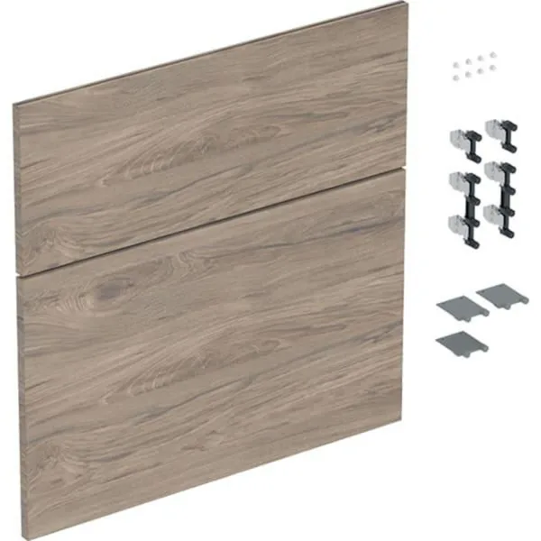 Geberit icon set ladefronten 60cm noten hickory melamine