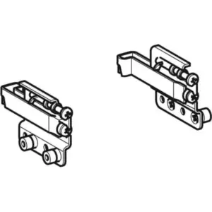 Geberit set kastophangers voorwastafelonderkast