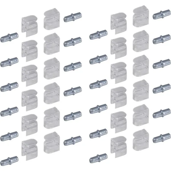 Geberit set plankpennen voor inlegbodem van glas 12 st.