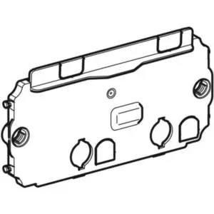 Geberit service luik tbv Omega 82
