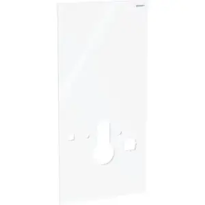 Geberit frontafwerking 114cm glas Wit