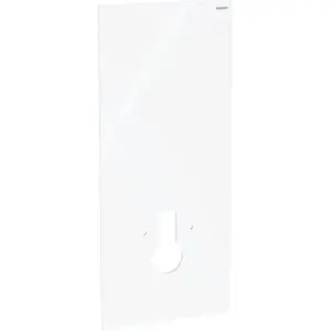 Geberit frontafwerking 114cm glas Wit