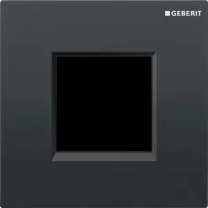 Geberit afdekplaat type 30 Zwart