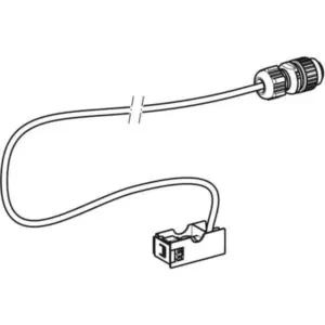 Geberit netkabel met adapter