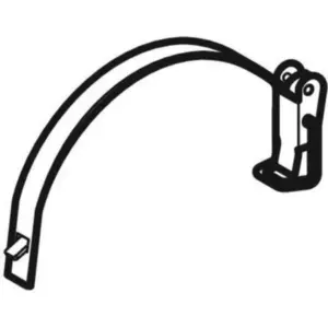 Geberit Afvoerbeugel met clip Duofix element variabele hoogte