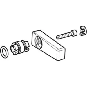 Geberit Greep Mengventiel HyTronic86/186