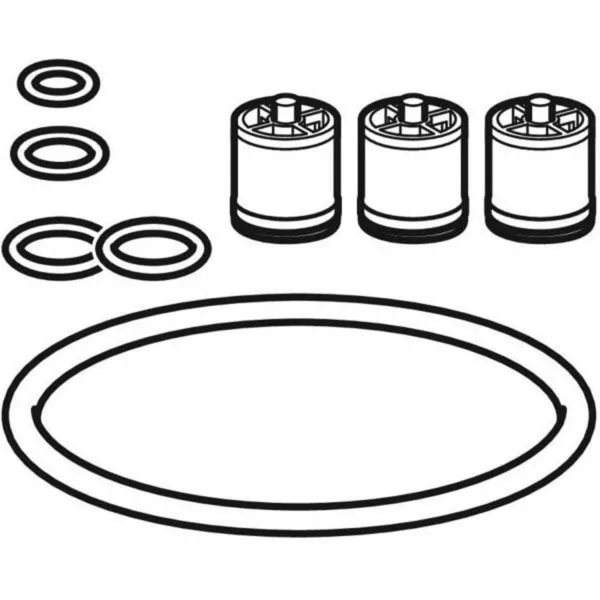 Geberit Dichtings + RVH Set HyTr8x + HyTr18x