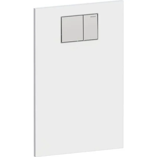Geberit Designplaat AqC zittingen kunststof wit