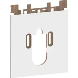 Geberit Designplaat AqC Sela, onder kunststof wit