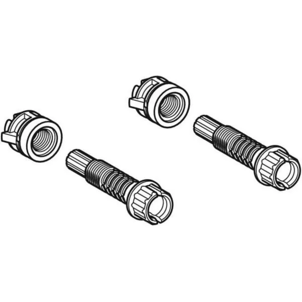 Geberit Aanslagbout Sigma60, set 2st