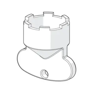 Hansa sleutel cachÛ m24 x 1