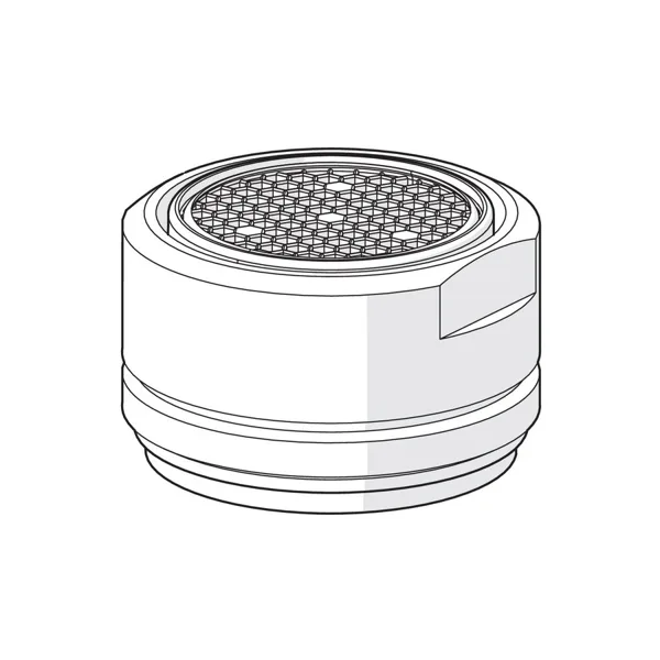 Hansa perlator m24 x 1 hc 6l/min