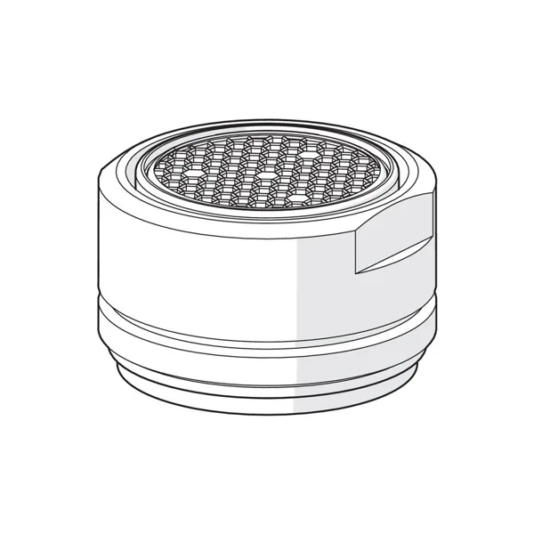 Hansa perlator m24 x 1 hc 8l/min