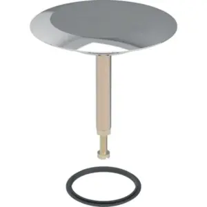 Geberit stop badafvoer drukbediening glans chroom